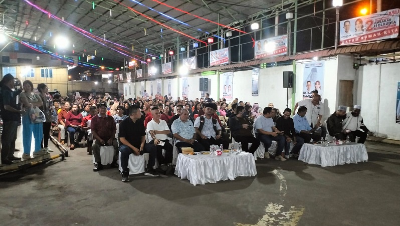 Amsakar Dapat Sambutan Meriah Dari Ratusan Warga Sei Panas